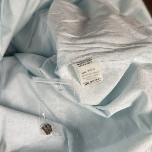 Soft Surroundings Sweet Dreams cotton embroidered lounge maxi dress NWT size L - Picture 9 of 13